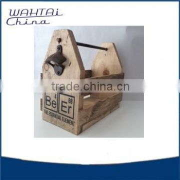 6 packing wooden Wonderful Wine beer carrier