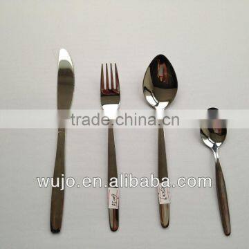 Simple and delicated fashionable food grade cutlery set