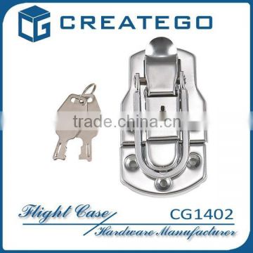 toggle latch lock for drum case hardware