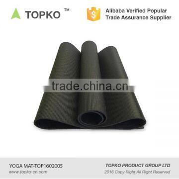 TOPKO 1/4" Extra Thick 68 inch long x 24 inch wide Deluxe Yoga Mat shrink wrap yoga mat