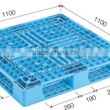 1100 * 1100 Blue One Way Shipping Plastic Pallet