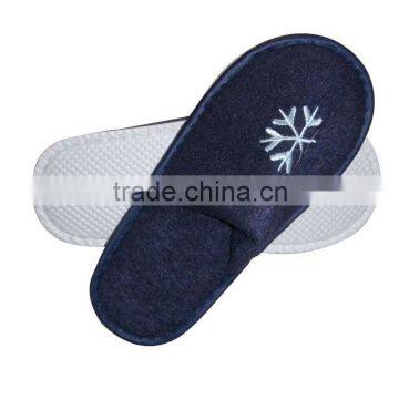 100% velour slippers-embroidered-any color-OEM welcome