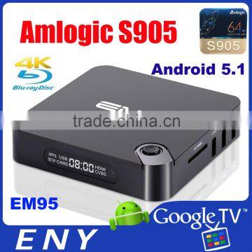 2016 Cable TV Set Top Box smart kodi Android 5.1 amlogic s905 TV box