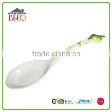 Accept custom family kitchen long handle plastic spoon