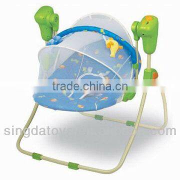 HD3689-A001 Electric baby rocking chair with mosquito net