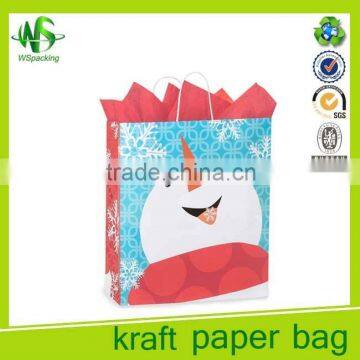 Cute print cosmetic bag paper bag printing