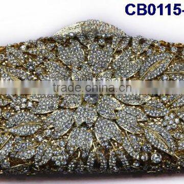 CB0115-35 2015 new design high quality fashion lady small handbag with nice shining stones decorate for party match dress