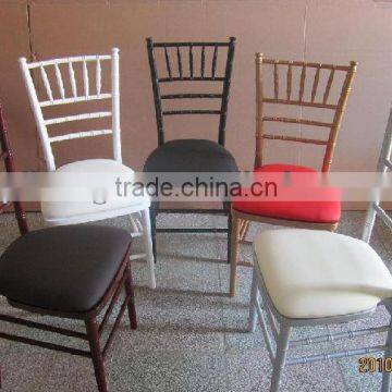 outdoor wood chiavari chair