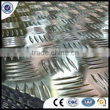 hot sale 5005 5 bars aluminum checker plate used for folding manual wheelchair ramp