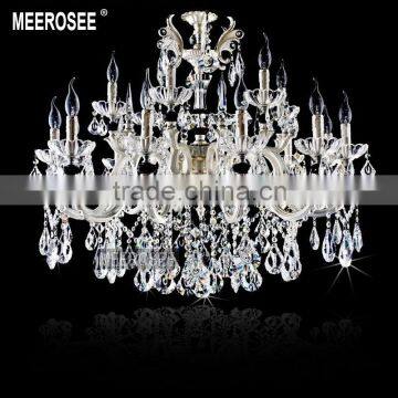 18 light Silver Crystal Chandelier Light, Silver Crystal Lamp, Crystal Lighting Fitting with 18 light holders Fast Shipping