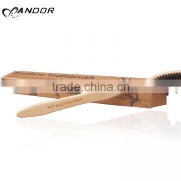 Hotel Natural Wood Disposable Toothbrush photo-4