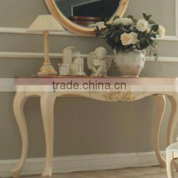 French style white entrance table (2503)