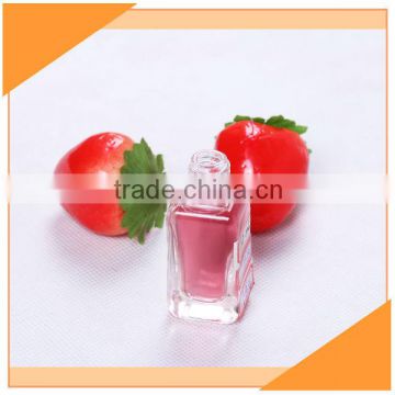 The Latest 10ML Clear Square Glass Nail Polish Oil Bottles