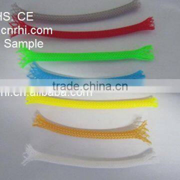 wholesales CE. ROHS .UL Polyester(PET) , Plastic cable sleeve . briad cable sleevings