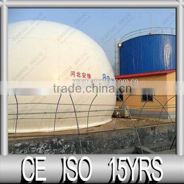 Biogas storage vessel --- biogas storage tank/biogas holder, with auto-control system, function in keeping a constant pressure.