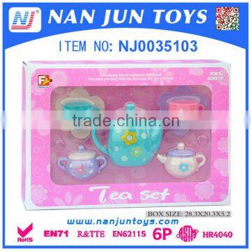 Lovely Plastic Tea Set Toy For Kids