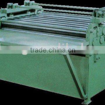 Sheet straightening machine