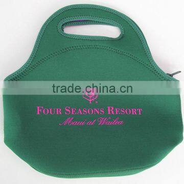 Neoprene Lunch Tote(cooler bags) with coustomized pattern