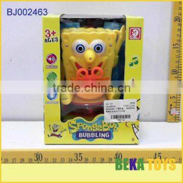 Hot sale battery operated blowing bubble toy