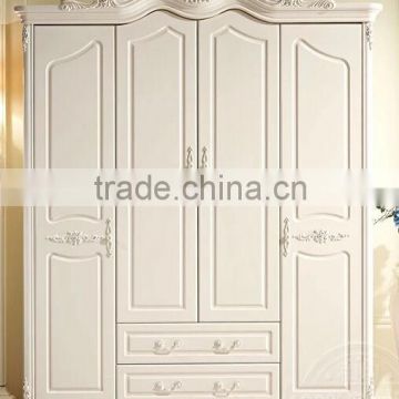 beautiful white panel wardrobe with perfect design