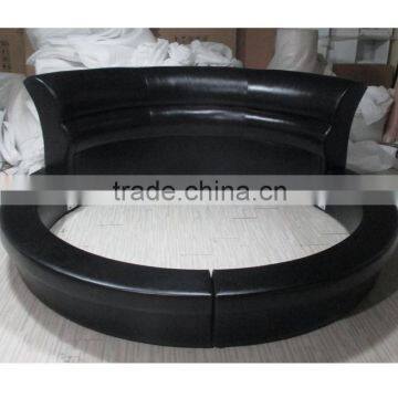 2015 Leather Round Bed SY10067 photo-4