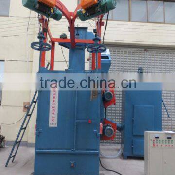 Q376 hook type shot blasting machine/ foundry shot blasting machine/blastrac shot blasting machine