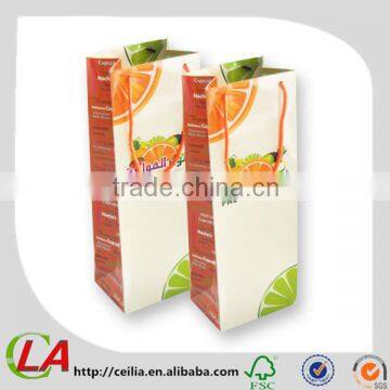 Full Color CYMK Food Paper Packaging With Handle