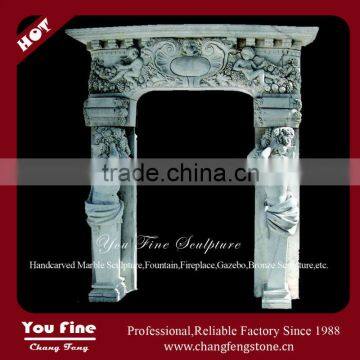 Natural Stone Statue Marble Carving Door Surround