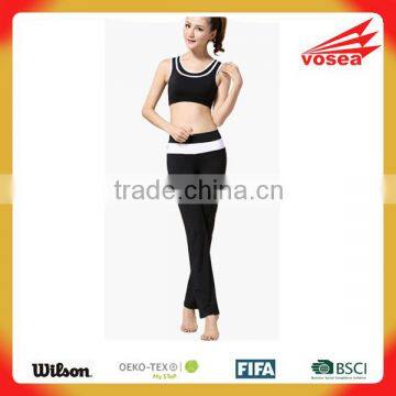 Looking for yoga tops and pants set black yoga clothes