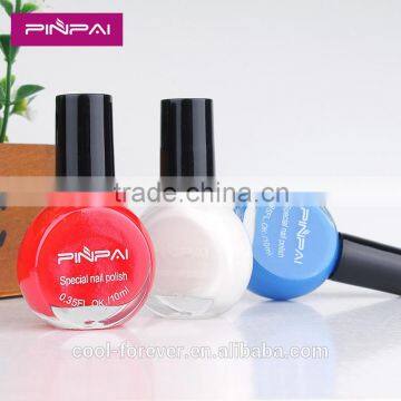 10ml 25 colors hot sale good quality stamping nail polish