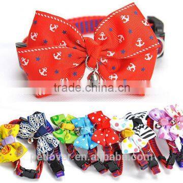 Colorful Adjustable cute pet Tie bow