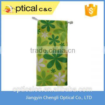 4C Full Color Printing Double Drawstring Microfiber Cell Phone Pouches photo-5