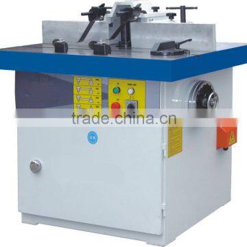 woodworking spindle machine with tilt spindle