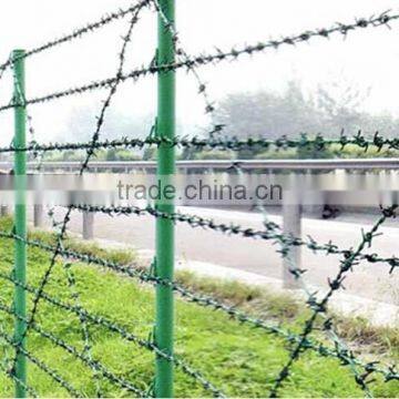 barbed wire fence with high quality