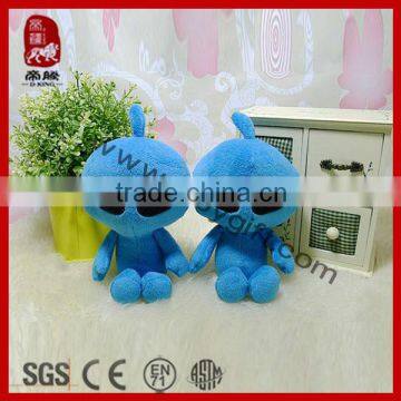 Stuffed ICTI SEDEX Plush Baby Toy Blue Monster Toy