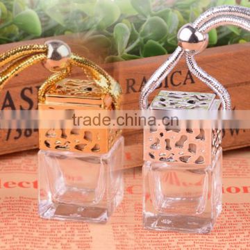 OEM High Quality perfume diffuser bottle car,Hanging car diffuser glass bottle 10ml,square car diffuser bottle                        
                                                Quality Choice