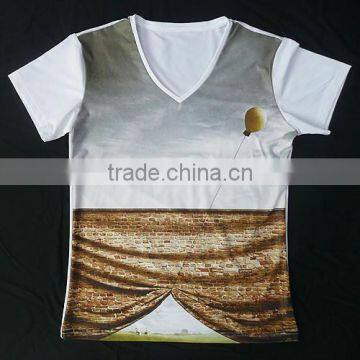 oem men's 3d printing tshirts