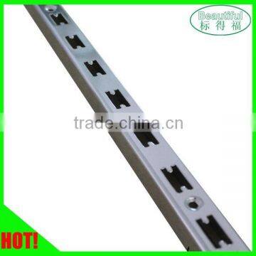 Wall strip 1" slots 2" centers H channel