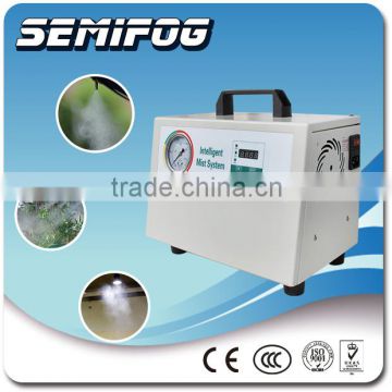 Small size outdoor high pressure water cooling system and fog mist system