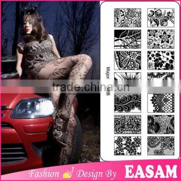 Amazing nail art stamp plate design,high quality custom nail art stamping plates                        
                                                Quality Choice