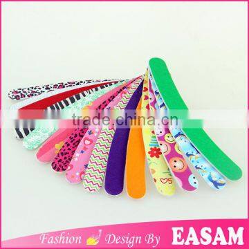 Colorful printing banana nail file,Personalized Novelty banana nail file