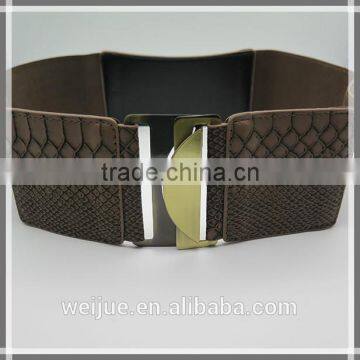 Hot style wide elastic decoration belt for women