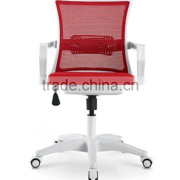 Best sell high quality modern bright red mesh chair for workstation FOH-XM1W