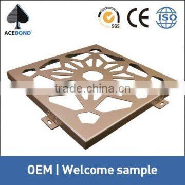 High Quality Lightweight Wall Panel With Decorative Pattern Aluminum Sheet photo-3