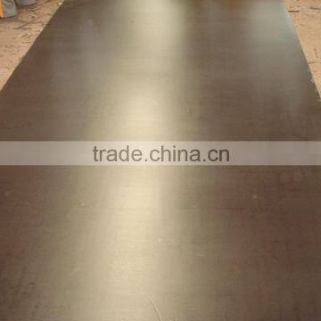 21mm water proof black film faced plywood from Chinese Linyi factory