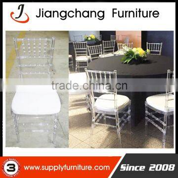 Transparent Polycarbonate Clear Chiavari Chair JC-A612