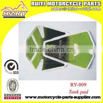 Motorcycle tank pad