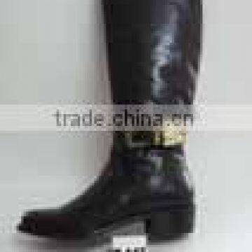 Germany Party Cowhide Genuine Leather Elegant Work Used Zipper Pointed High Heel Boots photo-6