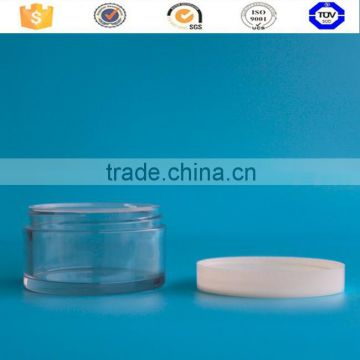 30ml/1oz Transparent clear pet Cream jar container