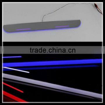 Car LED moving door sill scuff light for BMW F30 F35 F10 F18 X3 X5 E70 LED Door Sill Step Plate Light M sport